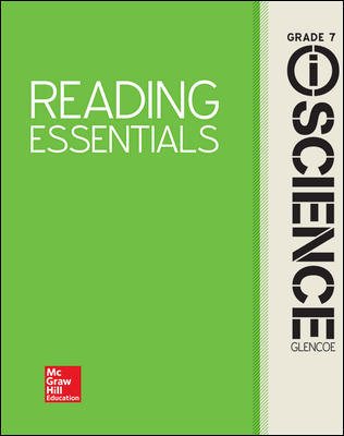 Glencoe iScience, Integrated Course 2, Grade 7, Reading Essentials, Student Edition (INTEGRATED SCIENCE) cover