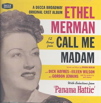 12 Songs From Call Me Madam (With Selections From "Panama Hattie") (Original Broadway Cast) cover