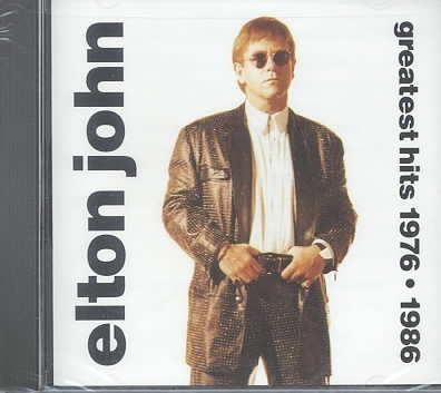 Elton John - Greatest Hits 1976-1986 cover