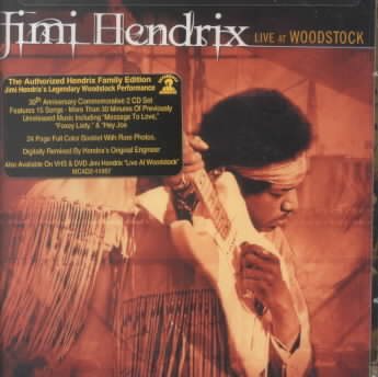 Jimi Hendrix : Live at Woodstock cover