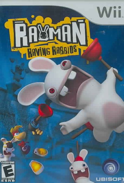 Rayman Raving Rabbids - Nintendo Wii cover