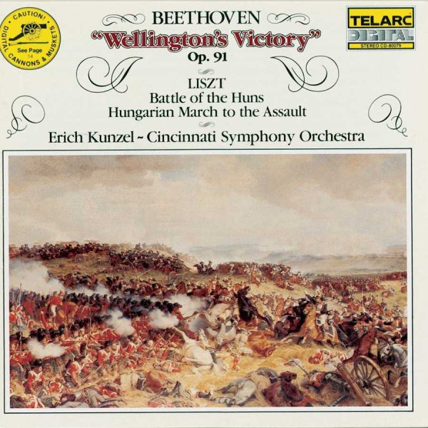 Beethoven: Wellington's Victory/Liszt: Battle of the Huns etc cover