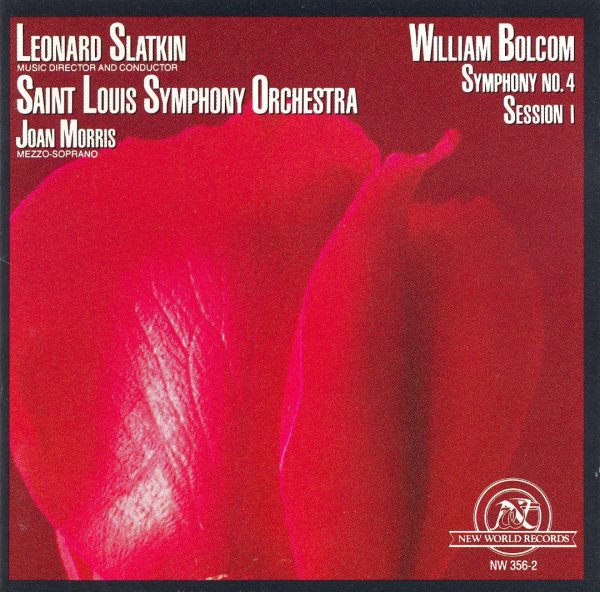 Bolcom: Symphony No. 4, Session I cover
