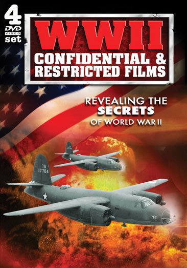 WWII Confidential and Restricted Films - 4 DVD Set! cover