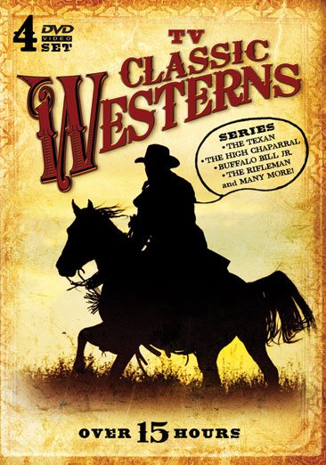 TV Classic Westerns - 4 DVD Set - Over 15 Hours! cover