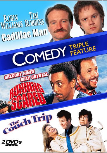 Cadillac Man (1990) / The Couch Trip (1988) / Running Scared (1986) (Triple Feature) cover
