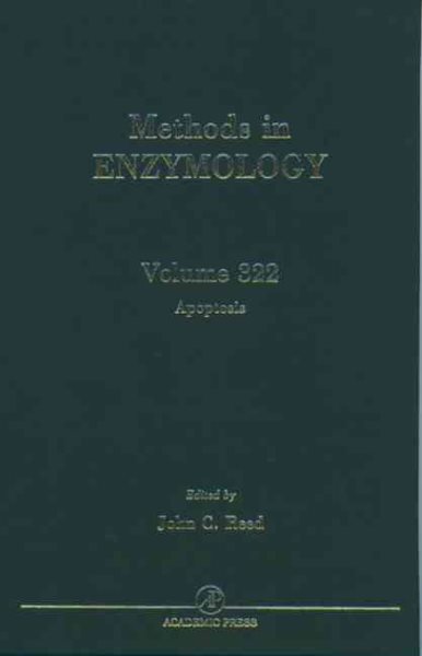 Apoptosis, Volume 322 (Methods in Enzymology) cover