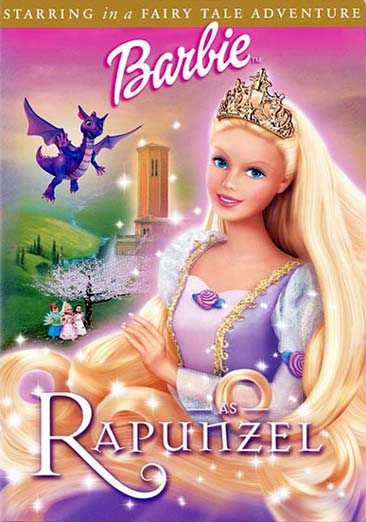 Barbie as Rapunzel cover