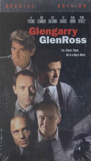 Glengarry Glen Ross [VHS] cover