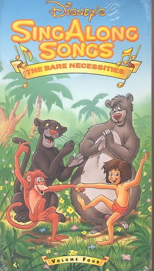 Disney Sing Along Songs: Bare Necessities [VHS] cover