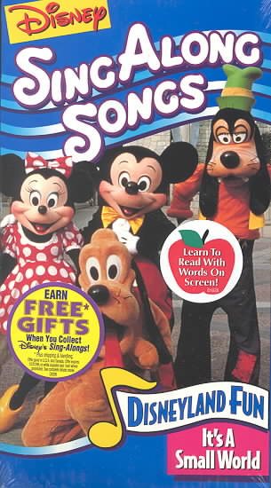 Sing Along Songs: Disneyland Fun It's A Small World [VHS] cover