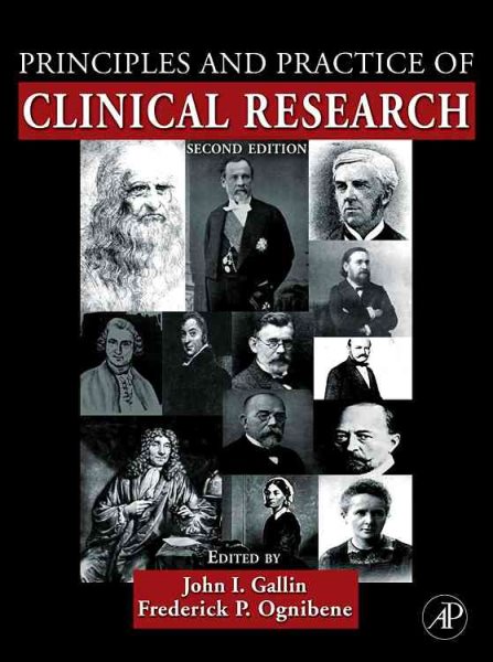 Principles and Practice of Clinical Research cover