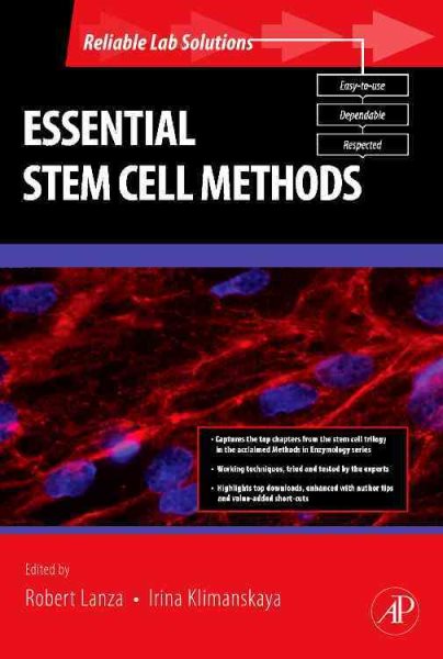 Essential Stem Cell Methods (Reliable Lab Solutions) cover