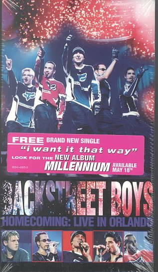 Backstreet Boys - Homecoming: Live in Orlando [VHS] cover