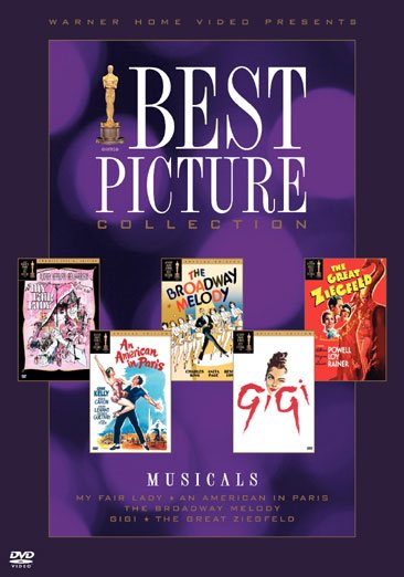 Best Picture Oscar Collection - Musicals (My Fair Lady Special Edition / An American in Paris / The Broadway Melody of 1929 / Gigi / The Great Ziegfeld) cover