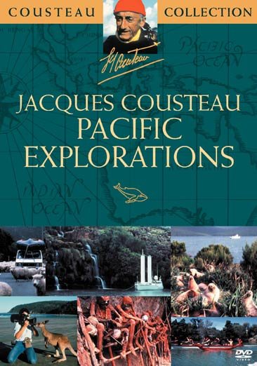 Jacques Cousteau - Pacific Explorations cover