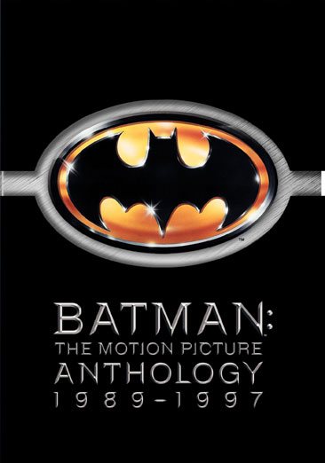 Batman: The Motion Picture Anthology 1989-1997 (Batman / Batman Returns / Batman Forever / Batman & Robin) cover