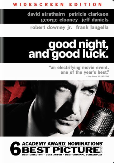 Good Night, and Good Luck (Widescreen Edition) cover