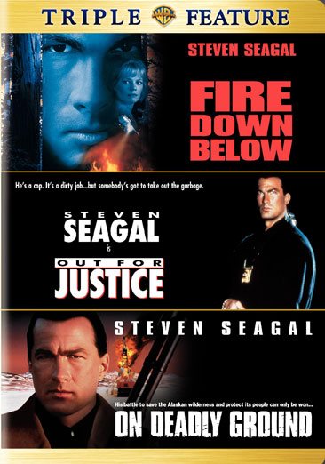 Fire Down Below/Out For Justice/On Deadly Ground (DVD) (3FE) (Multi-Title)