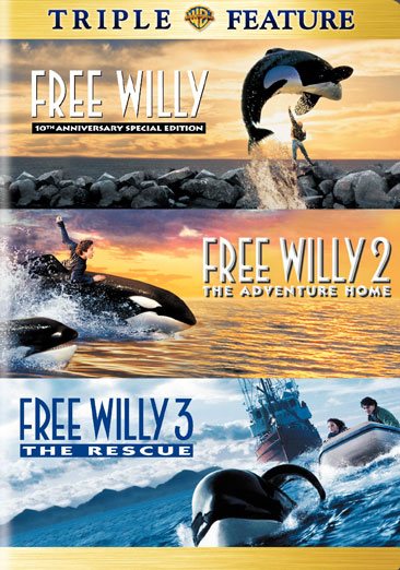 Free Willy 1-3 cover
