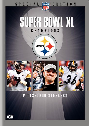 NFL Super Bowl XL - Pittsburgh Steelers Championship DVD cover