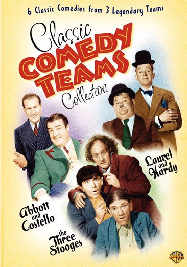 Classic Comedy Teams Collection (Laurel & Hardy: Air Raid Wardens, Nothing But Trouble; Abbott & Costello: Abbott & Costello in Hollywood, Lost in a Harem; 3 Stooges: Gold Raiders, Meet the Baron)