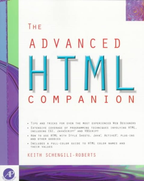 Advanced HTML Companion cover