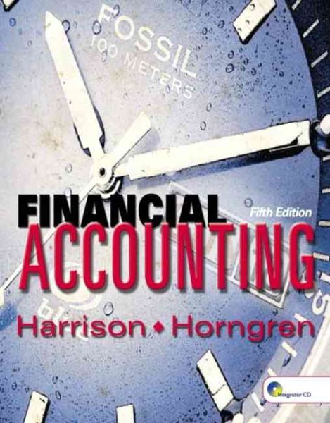 Financial Accounting, Fifth Edition cover