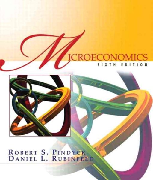 Microeconomics, 6th Edition cover