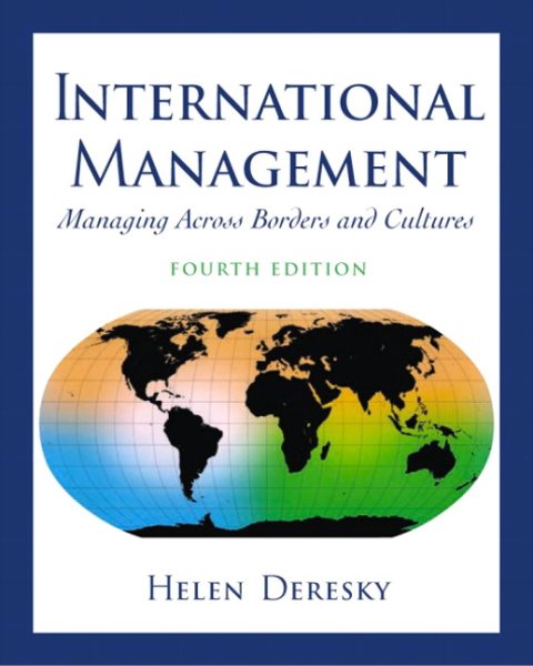 International Management: Managing Across Borders and Cultures cover