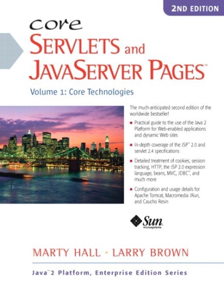 Core Servlets and Javaserver Pages: Core Technologies, Vol. 1 (2nd Edition) cover