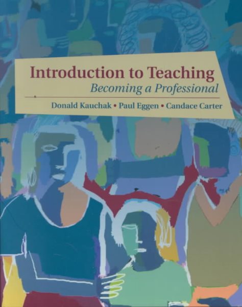 Introduction to Teaching: Becoming a Professional cover