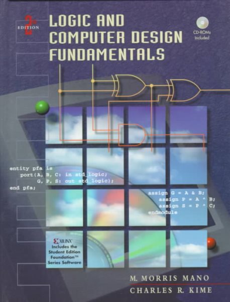 Logic and Computer Design Fundamentals cover