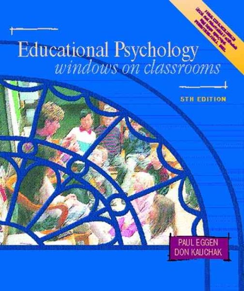 Educational Psychology: Windows on Classrooms (5th Edition, Book & CD-ROM) cover