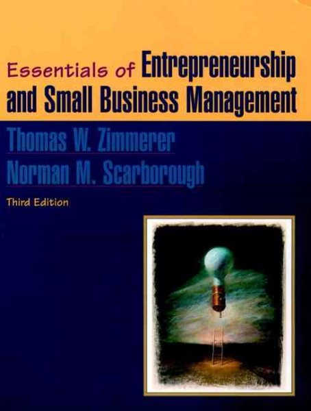 Essentials of Entrepreneurship and Small Business Management (3rd Edition) cover