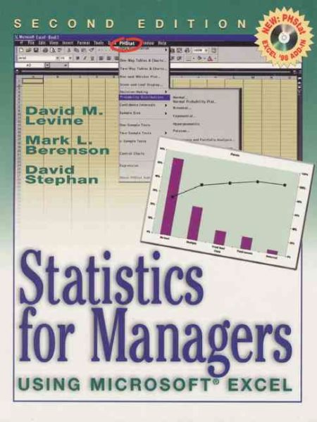 Statistics for Managers Using Microsoft Excel (2nd Edition) cover