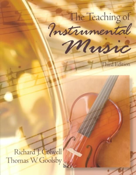 The Teaching of Instrumental Music cover