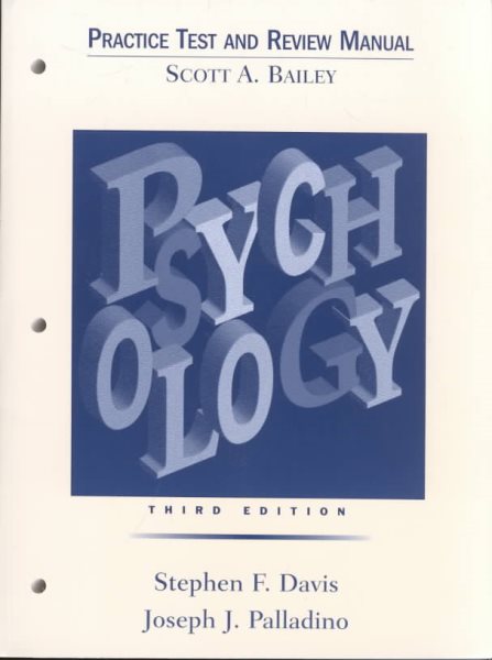 Psychology: Practice Test and Review Manual cover