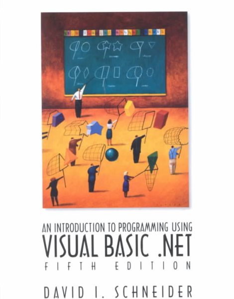 Introduction to Programming with Visual Basic.NET, An (5th Edition) cover