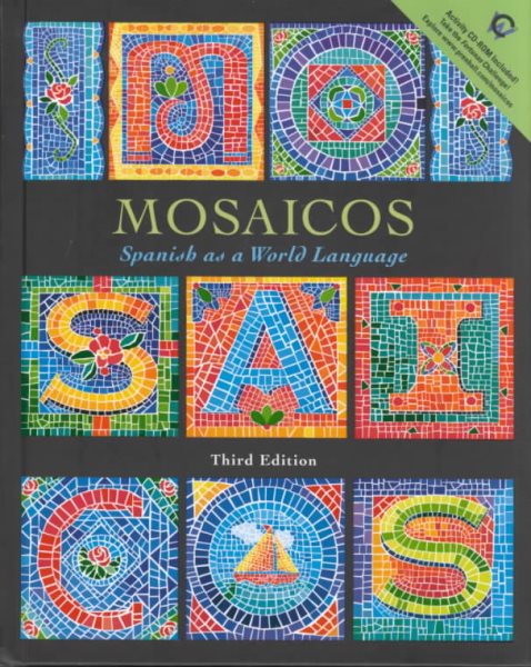 Mosaicos: Spanish as a World Language with CD-ROM (3rd Edition) (English and Spanish Edition) cover