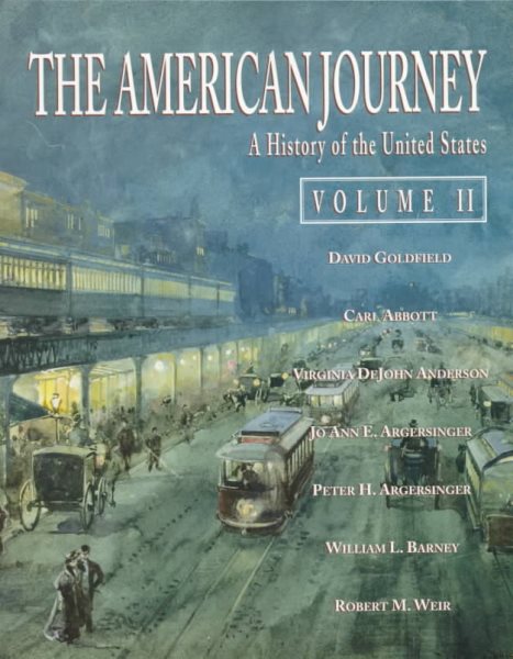 American Journey, The: A History of the United States, Vol. II cover