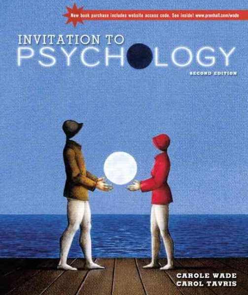 Invitation to Psychology, Second Edition (Book & Video Classics CD) cover