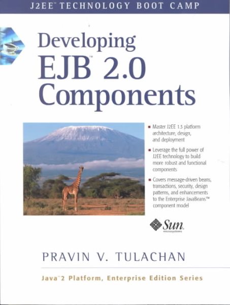 Developing EJB 2.0 Components cover