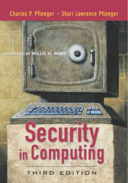 Security in Computing (3rd Edition) cover