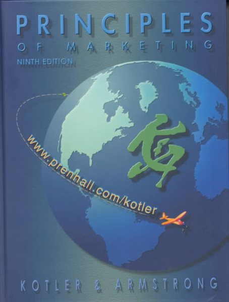 Principles of Marketing with CD (9th Edition) cover