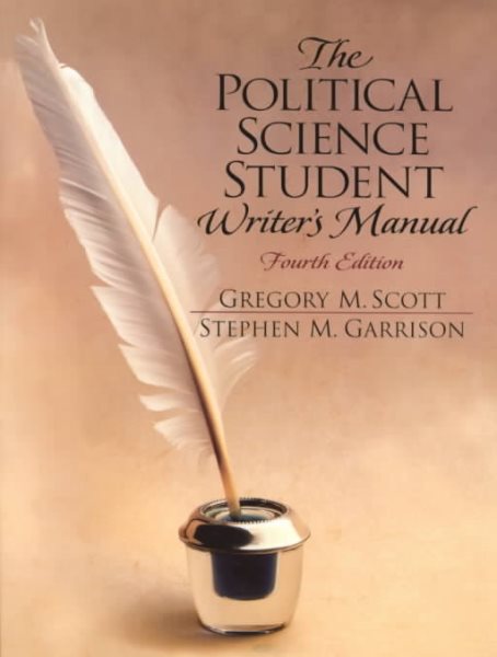 The Political Science Student Writer's Manual (4th Edition)