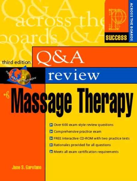 Prentice Hall Health's Question & Answer Review of Massage Therapy, Third Edition cover
