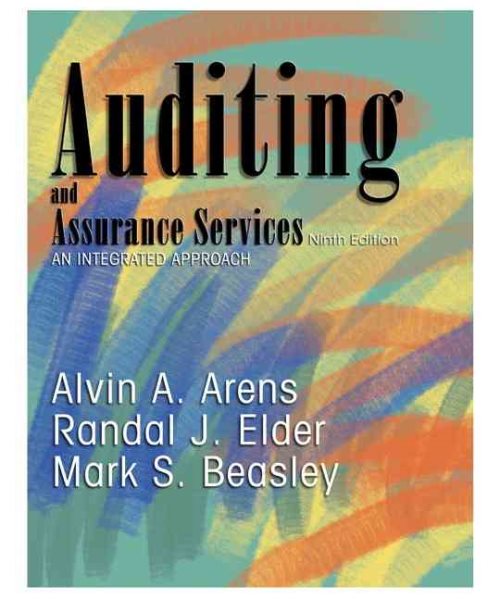 Auditing and Assurance Services: An Integrated Approach cover