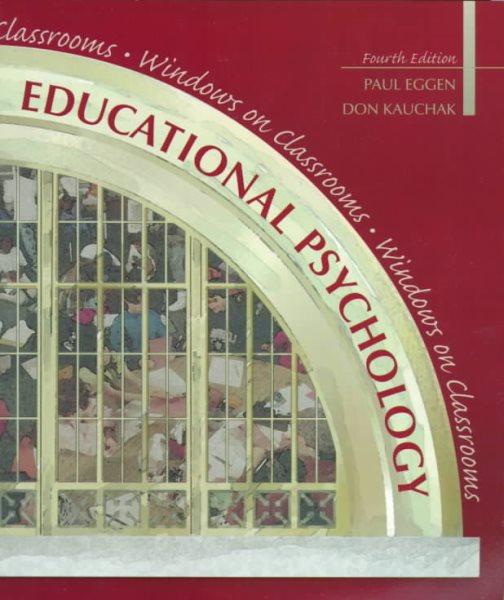 Educational Psychology: Windows on Classrooms (4th Edition) cover