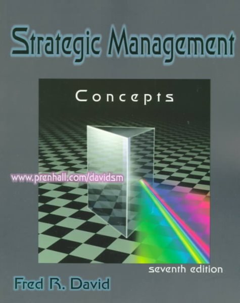 Concepts of Strategic Management (7th Edition) cover